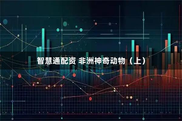 智慧通配资 非洲神奇动物（上）