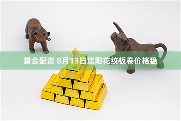 誉合配资 8月13日沈阳花纹板卷价格稳