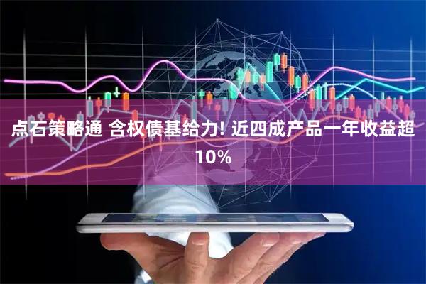 点石策略通 含权债基给力! 近四成产品一年收益超10%