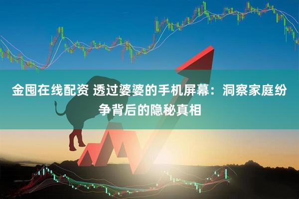 金囤在线配资 透过婆婆的手机屏幕：洞察家庭纷争背后的隐秘真相